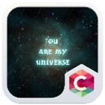 you are my universe android application logo